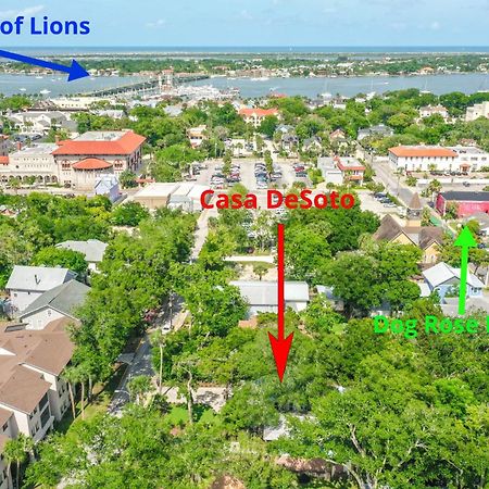 Vila Casa Desoto - Luxury Downtown Oasis St. Augustine Exteriér fotografie