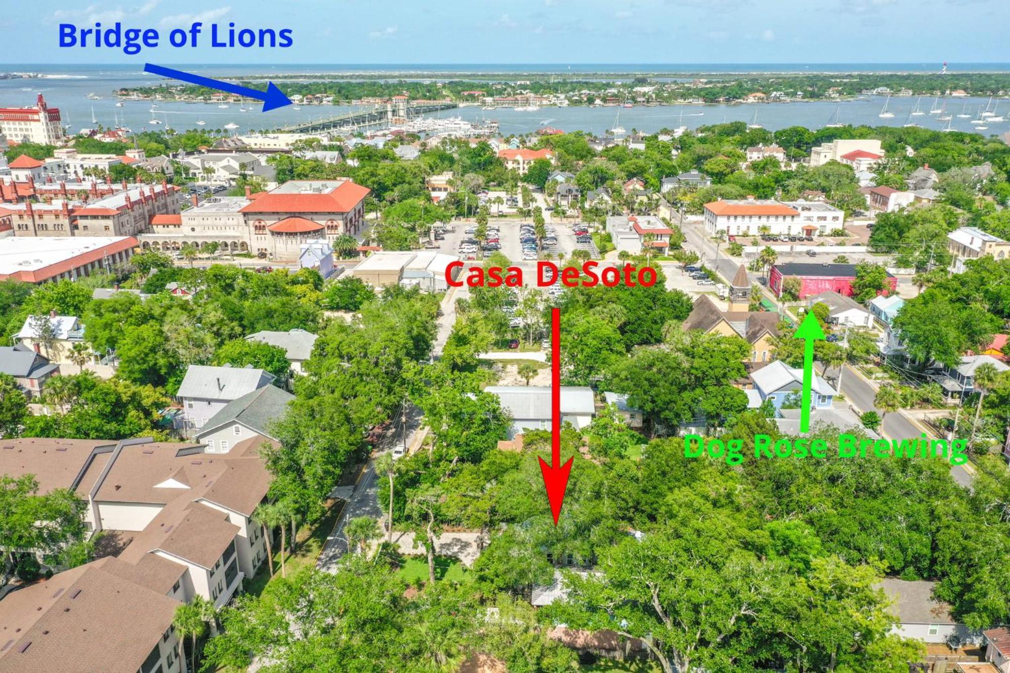 Vila Casa Desoto - Luxury Downtown Oasis St. Augustine Exteriér fotografie